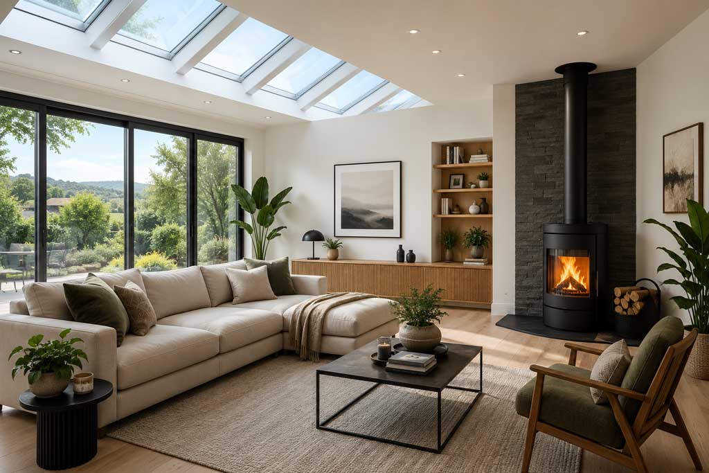 roof lanterns in a property in Sutton Coldfield